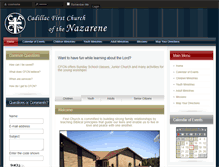 Tablet Screenshot of cfcnazarene.org